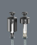 Close-up of Insulated VDE Slotted Screwdriver 0.5 X 3 X 100 mm For 1000V Work, 160 I Series with anti roll hex handle detail