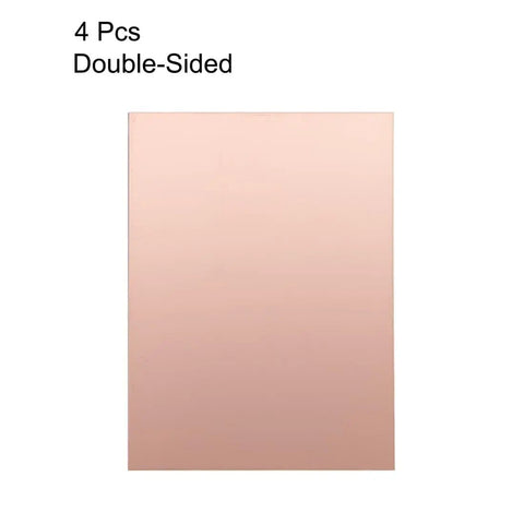 Double Sided Copper Clad PCB Boards 150x100mm FR4 2mm Thick 4 Pack, ideal for DIYers and hobbyists in electronics projects