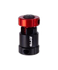 Mini Bike Chain Cutter Tool For Quick Pin Removal And Link Breaking, compact black and red aluminum body