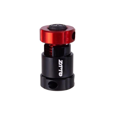 Mini Bike Chain Cutter Tool For Quick Pin Removal And Link Breaking, compact black and red aluminum body