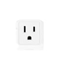 Front view of a North American input for World Travel Plug Adapter Set 6 Pack With Type C G L Type E And Type F I H Plugs, 250V 10A.