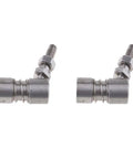 Boat Throttle Ball Joint Quarter Inch Six Millimeter Linkage End Set Of Two 304 Stainless Steel Marine Steering And Control Hardware Durable Corrosion Resistant For Outboard And Inboard Boats, two stainless ball joints