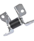 Rock Solid Steel Left Side Front And Rear Lower Door Closing Hinge For 2013 2021 Jeep Cherokee, metal hinge with rubber bushing.