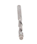 Jiawu 1/4 Inch Shank Spiral Flush Cut Router Bit For Precision Wood Trimming High Performance CNC Carving Tools With Durability close-up view