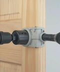 Door Lock Installation Kit For Wooden Doors With Self Centering Jig Adjustable Backset Two And Three Eighths Or Two And Three Quarters Inches