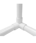 3 Way 1 Inch PVC Fittings Corner Cross Elbow 45 90 Degree For Greenhouse Shed Tent And Furniture Build, SCH40 Grade UV Resistant