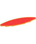 Magnetic Stud Finder Set Drywall Nail Screw Detector(E) flat red and yellow design tool for drywall scanning.