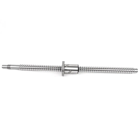 Top Grade C5 Precision Ballscrew Ballnut For CNC Machines RM3210 with machined ends view of 32mm diameter and 10mm pitch.