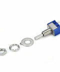 Ten Pack SPDT Toggle Switch 3 Terminals On Off On 3 Position Latching Switch for lights motors 6A at 125V or 3A at 250V
