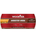 12 Pack Top Shelf Natural Wool Roller Covers 9 Inch X 1 1/2 Inch Thick Nap Premium Sheepskin Paint Pads With Tough Phenolic Core For Smooth Latex Alkyd And Urethane Work on a roller cover.|