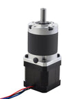 Nema 17 Stepper Motor With 39mm Housing And 100 To 1 MG Series Planetary Gearbox 50 Arcmin Backlash for CNC and robotics projects