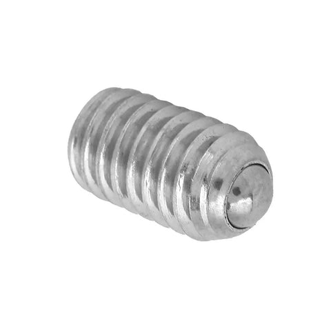 Tough As Nails M6 Spring Ball Plunger Screws 20 Pack Stainless Steel Hex Thread Locking Pins heavy duty plunger screw close-up