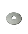 Close-up of 1/4 inch OD Steel Fender Washer Type 304 from Pack Of 100 1/4 Inch By 1/4 Inch OD Steel Fender Washers Type 304 Heavy Duty Fasteners