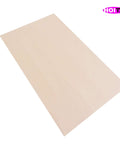 Baltic birch plywood sheet, 3 mm thick (1/8 in), 12x18 inches, light natural wood