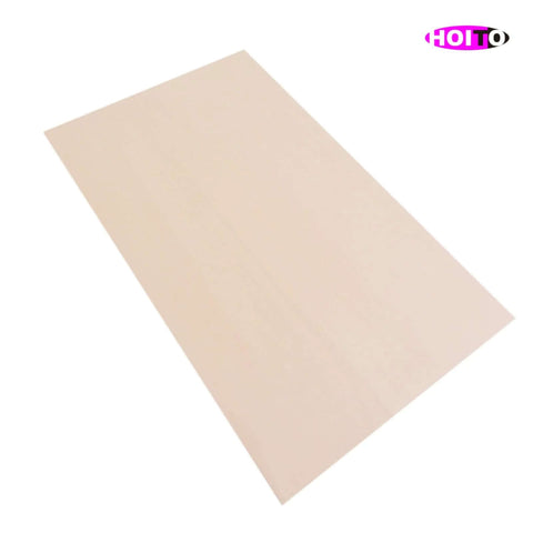 Baltic birch plywood sheet, 3 mm thick (1/8 in), 12x18 inches, light natural wood