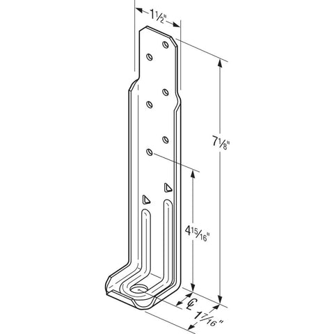 DTT1Z ZMAX Galvanized Deck Tension Tie Kit For 2X Lumber With Screws Pack Of 4 Lets You Secure Deck Attachments Without Interior Joist Access And Ties Guardrail Posts To Framing For Safer Tougher Outdoor Decks
