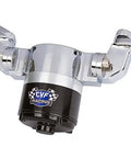 Beefy Big Block Chevy Electric Water Pump Boasts A Slick Chrome Aluminum Finish delivering reliable cooling for V8 engines.