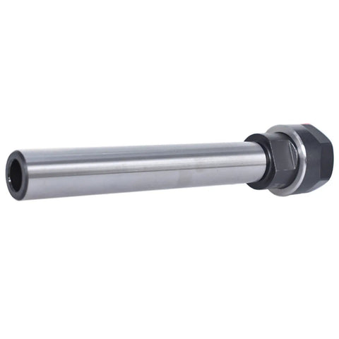 ER16 4 Inch Straight Shank CNC Milling Tool Holder For Collets Up To Five Eighths Inch Clamping Range, beefy alloy steel, side view