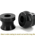 Pro Grade One Inch Round Bead Roll Dies Set Fits Most Bead Rollers With 22Mm Shafts Heat Treated Tool Steel Black Oxide Coating
