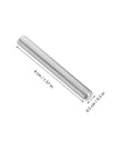Heavy Duty 304 Stainless Steel Dowel Pins, 100 Pcs, 5x40mm Solid Alignment Shelf Pegs for precise positioning, side view