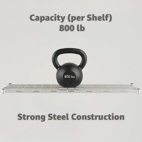 Heavy Duty Industrial Keg Rack With Adjustable Wire Shelves For Commercial Kitchens NSF Certified Steel Beverage Storage Rack Built Tough For The Long Haul Supports 800 Pounds Per Shelf