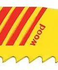 Bi-Metal Fast Cut Reciprocating Saw Blade Tapered General Purpose 6 Teeth Per Inch 6 In Long By 3/4 In Wide 0.050 In Thick