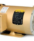 3HP 3450 RPM 3-Phase 575V TEFC General Purpose AC Induction Motor with 145TC frame, side view