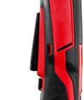 Top Shelf M12 Compatible Right Angle Drill Driver Featuring A Three Eight Inch Chuck And Killer 100 In Lbs Torque For Cramped Workspaces And Precision Projects, side view showing chuck and grip.