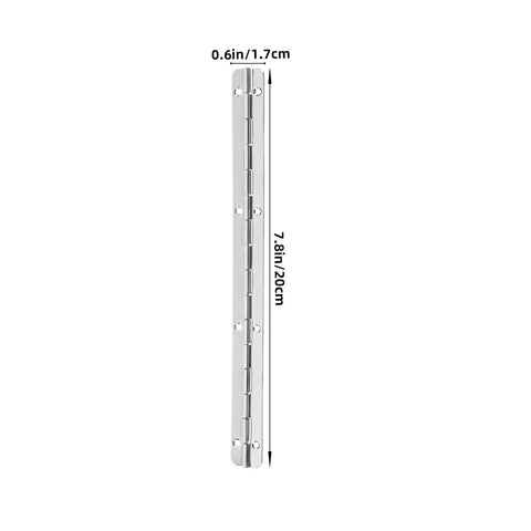 Three Pack Piano Hinges Continuous Folding For Wood Boxes Cabinets Cupboards And Mini Furniture DIY Kit For Smooth.