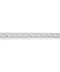Close-up of Premium T Slot Miter Track Jig For Woodworking Aluminum Miter Bar Track with precision holes, anodized finish, 300mm