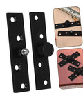 Secret Swivel Stainless Steel Exterior Door Hinge for Cabinets and Toilet Doors Hidden Door Hinge built to last design view