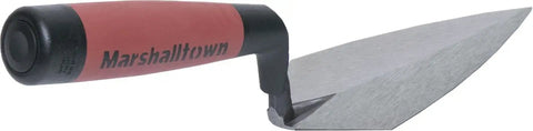 Pointing Trowel 5 x 2.5 Inch Philadelphia Pattern One Piece High Carbon Steel Blade DuraSoft Handle For DIY Projects