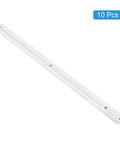Smooth As Butter Plastic Drawer Slides Side Mount Cabinet Runners For Dressers And Cupboards White Furniture Hardware 10 Pcs track