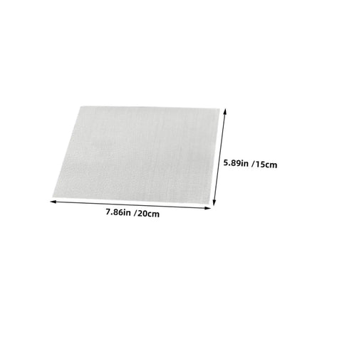 Stainless Steel Fine Mesh Bumper Repair Kit 4 Pack No Fuss Quick Fix For Car Damage Durable And Easy To Use Bumper 20x15cm