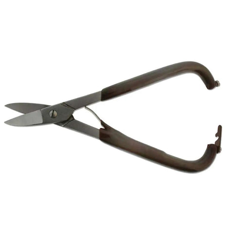 Beefy 7 Inch Metal Shear Crafting Cutter With Steel Blades, Comfort Grip And Single Leaf Spring Handle For Cutting Blanks, Sheet Metal And Craft Wire, Heavy Duty Tool For Makers And Jewelry Projects