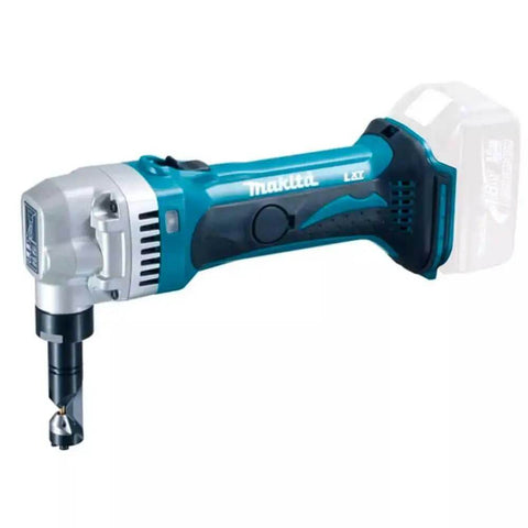 Cordless 18V LXT Nibbler With Lock On Switch Anti Restart Battery Indicator Rubberized Soft Grip 1.6mm Mild Steel Cut Blue