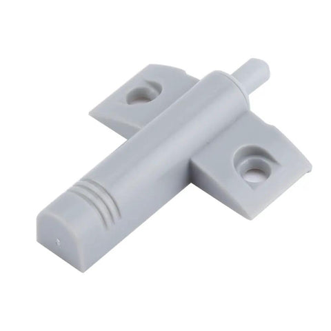 Gray soft close damper buffer for cabinets and drawers, durable ABS build, essential for quiet operation and no slamming.