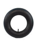 Tough As Nails 4.80/4.00-8 Tire Inner Tube For 8 Inch Rims Fits Scooters ATV Go Karts Golf Carts Wheelbarrows Lawn Mowers Garden Tractors Wagons Hand Trucks Dolly Utility Carts Mini Bikes Snow Blowers Generators Farm Equipment 1 Pack; black rubber circular inner tube with bent valve stem