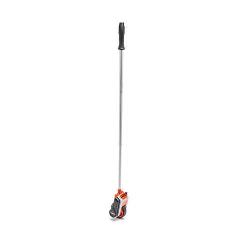 Boss Quality Four Inch Metric Measuring Wheel Crafted Grittily For Daily Crew Tasks And Precise Lot Demarcations with black handle.