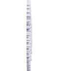 Side view of Eryn Ceiling Medallion 24 3/4 Inch Outside Diameter 3 1/4 Inch Inside Diameter 1 7/8 Inch Projection, factory primed