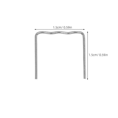 Get That Car Back Looking Fresh With Premium Steel Welding Staples For Bumper And Dashboard Repair 1.5cm silver steel staple for repairs