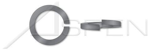 Heavy Duty Steel Helical Spring Lock Washers 5/8 Inch 2500 Piece Bulk Pack showing flat and helical designs.