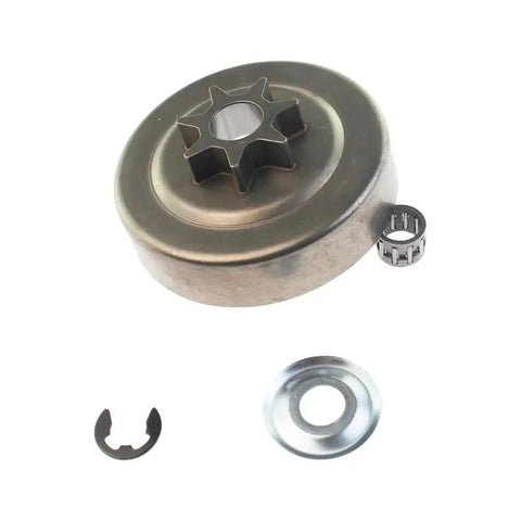 Beefed Up Chainsaw Clutch Drum Sprocket Replacement For Smooth Chain Rotation And Tough Power Transmission Fits Multiple Models For Easy Maintenance Built For Demanding Jobs, metal parts
