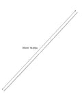 Lightweight Carbon Fiber Rod Set For RC Aircraft And Kite Wings, 10 Round Solid Poles, 1.64ft Long, easy to pack rods displayed diagonally