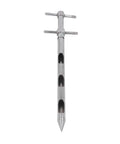 304 Stainless Steel Soil Sampler Probe With T Handle 0.54m Depth for precise sampling, visible side view showing hollow coring tool.