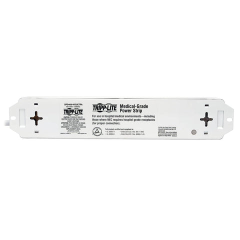 Medical-Grade Surge Protector Power Strip With 4 Hospital-Grade Outlets, 6 Ft Cord, Perfect For Patient-Care Areas And Clinics, UL60601-1 Listed