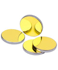 Three 25mm gold-plated reflective mirrors for CO2 laser engraving and cutting