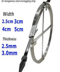 Heavy Duty Main Line Drain Auger With Slick Steel Wire Cable Kicks Stubborn Clogs Right Out Of Kitchen Sinks And Septic Tanks No Sweat, 65 manganese steel unclogging strip.