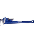 Heavy Duty Cast Iron Pipe Wrench With 24 Inch Length And 3 Inch Jaw Drop Forged Teeth For Beefy Bite Easy Spin Adjusting Nut I Beam Handle SAE Plumbing Tool For Tightening And Loosening Pipes In Tough Jobs