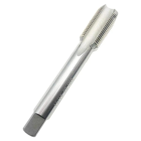11/16-20 Right Hand Thread Tap High Speed Steel For Pro Grade Metalworking, shown in close-up with threaded design.